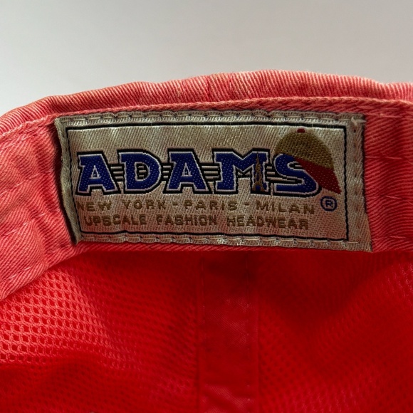 Adams Pink Dad Hat Embroidered Corgi Dog Adjustable Strapback Cap - Picture 9 of 10